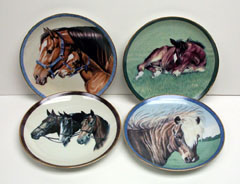 Horse Collector Plates